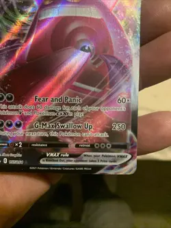 Pokemon TCG Gengar VMAX Alternate Art Fusion Strike Near Mint Condition - Image 4
