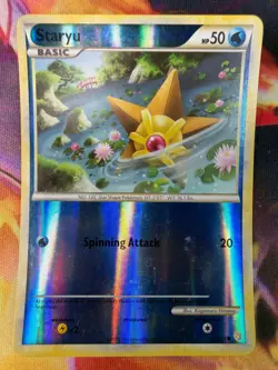 Staryu 84/123 NM Common Reverse Holo HeartGold & SoulSilver 2010 Pokemon TCG - Image 1
