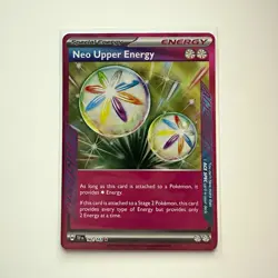 Neo Upper Energy 162/162 SV05: Temporal Forces Ace SPEC Rare Holo English - Image 1