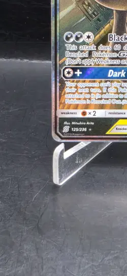 Umbreon & Darkrai GX TAG TEAM 125/236 Unified Minds Holo UR EN - Image 3