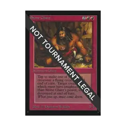 WOTC MtG International Ed. Stone Giant (U) NM - Image 1