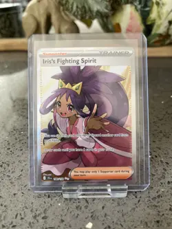 Iris's Fighting Spirit 180/159 Ultra Rare Journey Together Pokemon Holo NM - Image 1