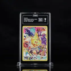 Pikachu 160/159 SWSH: Crown Zenith Secret Rare Holo TAG Graded 9 (2023) - Image 1