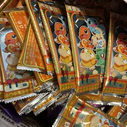 OPENED EMPTY POKEMON BOOSTER PACK LOT 1300+ PACKS NON TCG ONLY 4lbs - Image 4
