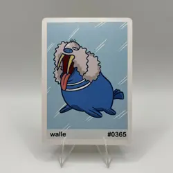 Pookiemoot Gen 3 - Walle (Walrein) #0365 - Pokemon Fan Art Non TCG - Image 1