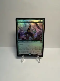 Lizard, Connors's Curse - 106 - SPM - Foil - NM - MTG Magic the Gathering - Image 1
