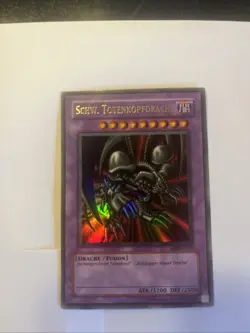 Yu-Gi-Oh Schw. Totenkopfdrache MRD-G018 Ultra Rare Deutsch Holo TCG aus 2002 - Image 2
