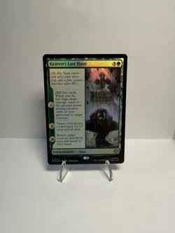 NM Foil Kraven's Last Hunt, MTG, Marvel's Spider-Man, Magic the Gathering, 105 - Image 1