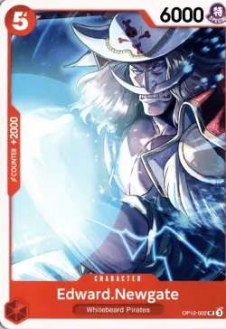 Edward.Newgate UC Legacy of the Master OP12-002 One Piece TCG - Image 1