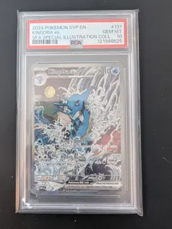 PSA 10 Kingdra ex Special Illustration Collection Promo 2024 Pokemon Card #131 - Image 1