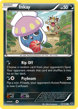 Inkay 41/108 Common | Roaring Skies | Pokemon Card - Image 1