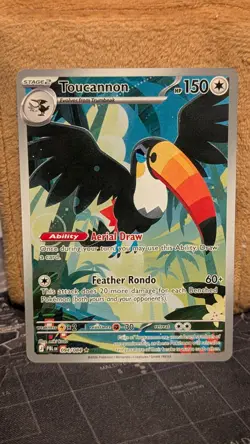 Pokemon TCG Card Toucannon Illustration Rare 094/084 Pitch Black In Hand English - Image 1