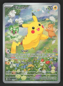 Pikachu 088 Pokemon TCG SV: Scarlet & Violet Promo Cards NM - Image 1