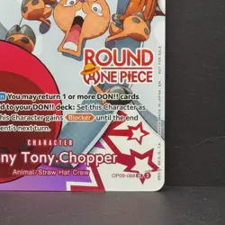 Tony Tony Chopper - One Piece x Round 1 Promo Card - OP09-068 - ENGLISH - NM/MT - Image 4