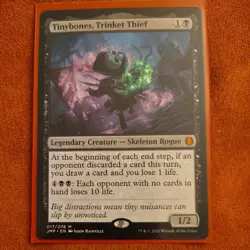 Magic: The Gathering Tinybones, Trinket Thief Jumpstart Mythic Black Regular - Image 1