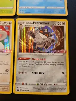 Pokemon PreRelease Sword Shield Promos Cards SWSH006 SWSH007 SWSH008 SWSH009 - Image 4
