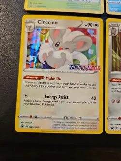 Pokemon PreRelease Sword Shield Promos Cards SWSH006 SWSH007 SWSH008 SWSH009 - Image 5