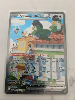 Pokemon TCG Squawkabilly ex 264/193! NM/LP Condition! See Description! - Image 1
