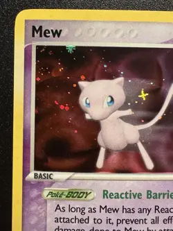 Mew 4/17 POP Series 4 Promo Pokemon Card Holo Foil Rare MP - Image 3