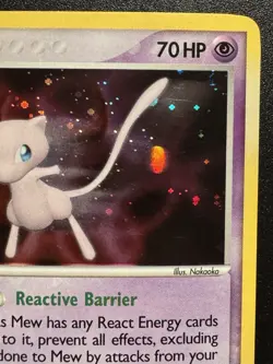 Mew 4/17 POP Series 4 Promo Pokemon Card Holo Foil Rare MP - Image 4