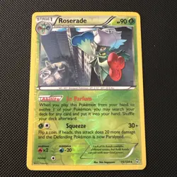 Roserade 15/124 • Dragons Exalted Revers Holo Pokemon TCG #2 - Image 1