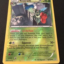 Roserade 15/124 • Dragons Exalted Revers Holo Pokemon TCG #2 - Image 2