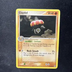 Yuka Morii Claydol 24/106 EX Emerald Regular English 80HP 2005 Uncommon NM - Image 1