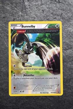 Pokemon TCG - Bunnelby 121/160 - Primal Clash - Uncommon Reverse Holo - Image 1