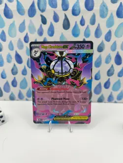 Pokemon TCG Mega Chandelure ex 038/084 Double Rare Pitch Black NM - Image 3