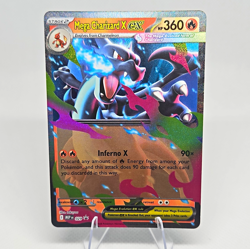 Pokemon TCG - Mega Charizard X ex 029 ME: Mega Evolution Promo Holo Promo NM - Image 1