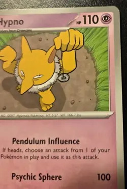 Hypno 083/198 Uncommon Scarlet & Violet Pokemon TCG - Image 3