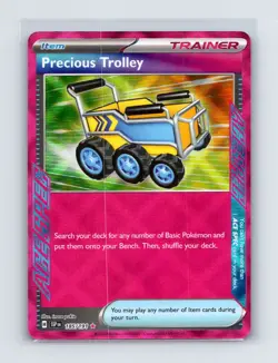 Precious Trolley 185/191 ACE SPEC Rare Surging Sparks Pokemon Holo Near Mint - Image 1