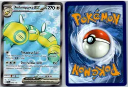 Dudunsparce ex 178/159 Ultra Rare Journey Together Pokemon NM - Image 3