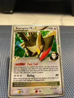 Pokemon Staraptor 147/147 Lv X Supreme Victors NM - Image 1