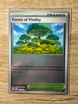 Pokemon Forest of Vitality 117/132 Me01: Mega Evolution Reverse Holo. Free Ship! - Image 1