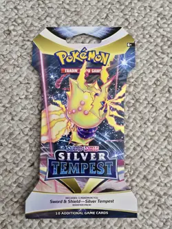 Pokemon TCG Silver Tempest Sleeved Booster Pack NEW FACTORY SEALED - Image 1