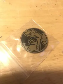 Pokemon Promo Garchomp Collector GOLD COIN - Image 1