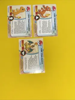 Topps Pokemon Charmander, Charmeleon Charizard Cards Bundle - Image 4