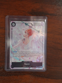 Nami OP15-086 SR Alt Art Parallel Wedding Dress One Piece TCG English NM - Image 1