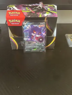 Pokemon TCG Gengar v Fusion Strike 156/264 Holo Ultra Rare - Image 1