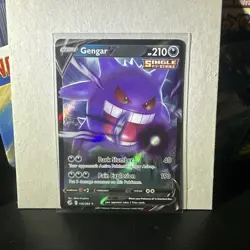 Pokemon TCG Gengar v Fusion Strike 156/264 Holo Ultra Rare - Image 1