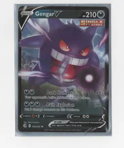 Pokemon TCG Gengar V Fusion Strike 156/264 Holo Ultra Rare - Image 1