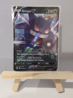 Pokemon TCG Gengar V Fusion Strike 156/264 Holo Ultra Rare - Image 1