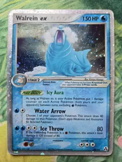 Walrein ex - LM - EX12: EX Legend Maker (89/92) Ultra Rare Holo Pokemon Card DMG - Image 1