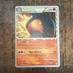Typhlosion Prime Holo 110/123 World Championship 2011 Pokemon Card - Image 1