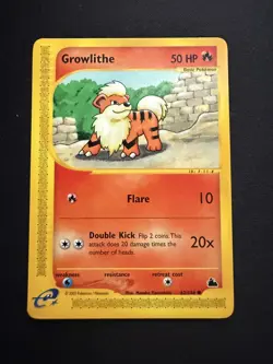 Growlithe 062/144 | Common | Skyridge Pokemon Card - NM - Image 1