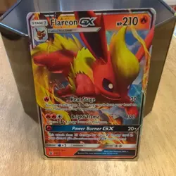 Pokemon TCG Flareon GX SM171 Black Star Promo Holo Card Sun Moon NM - Image 1