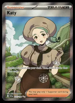 Pokemon Cards Katy 237/198 Holo Scarlet & Violet Ultra Rare NM - Image 1