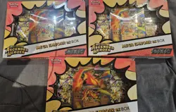 Pokemon Ascended Heroes Ex Boxes X3 Emboar Ex Brand New Sealed UK Seller - Image 1
