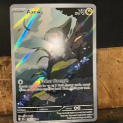 Pokemon TCG Axew 145/086 Sv: Black Bolt Holo Full Art Nintendo 2025 NM - Image 1